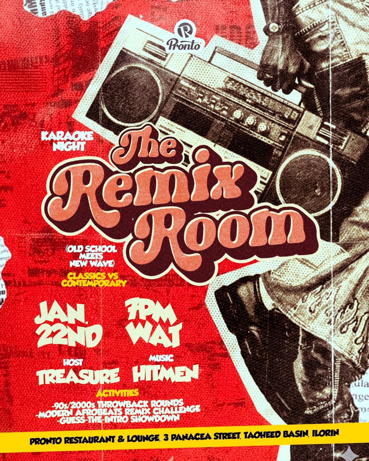 Event flyer reference